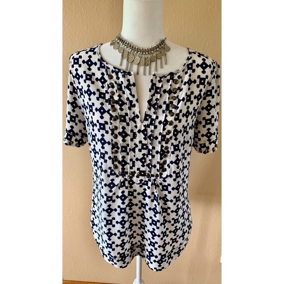 41 Hawthorn Tops - 41 Hawthorne Stitch Fix Blue Moni Stud Top 41 Hawthorn Tops - 41 Hawthorne Stitch Fix Blue Moni Stud Top